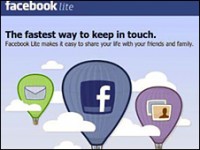 Facebook strips down to Lite site 